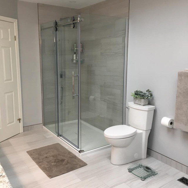 A redesigned oasis Contemporary Bathroom Other by Schweitzer's Plumbing Centre Houzz IE