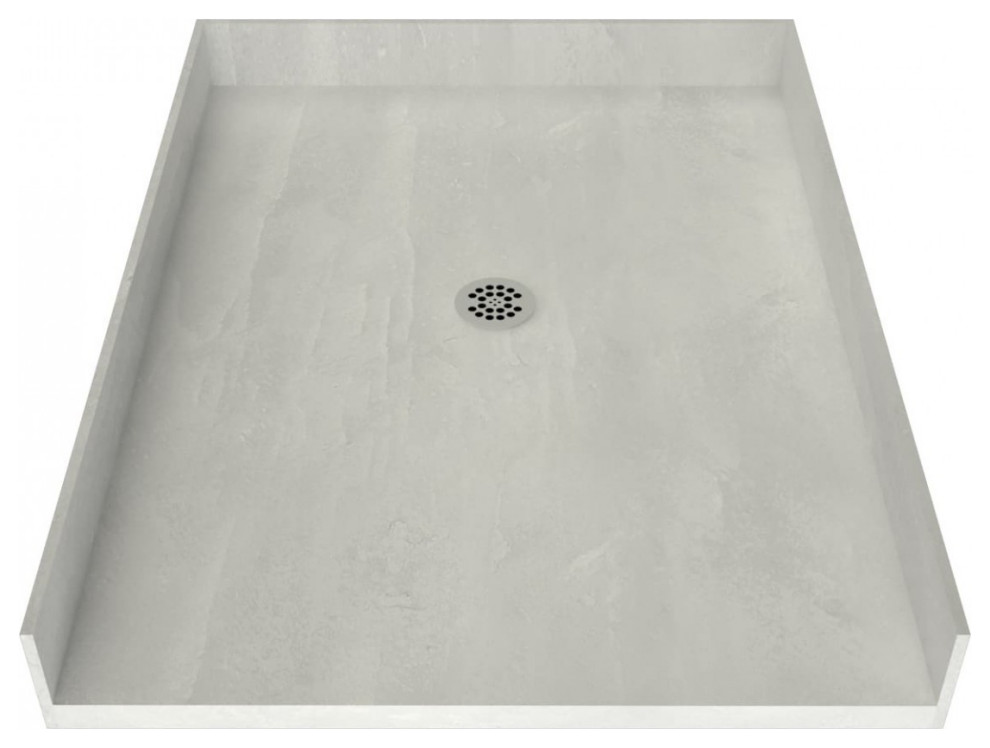 Redi Base 46x37 Barrier Free Shower Pan With Center Drain