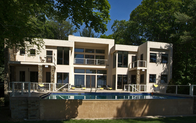 Sinclaire - Contemporary Lakefront Home modern-haeuser