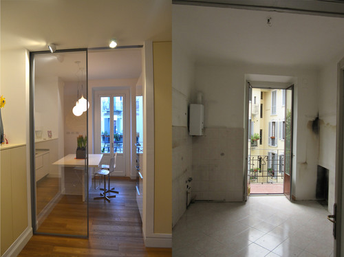 Ristrutturazione appartamento in edificio inizi 900 Ristrutturazione prima e dopo