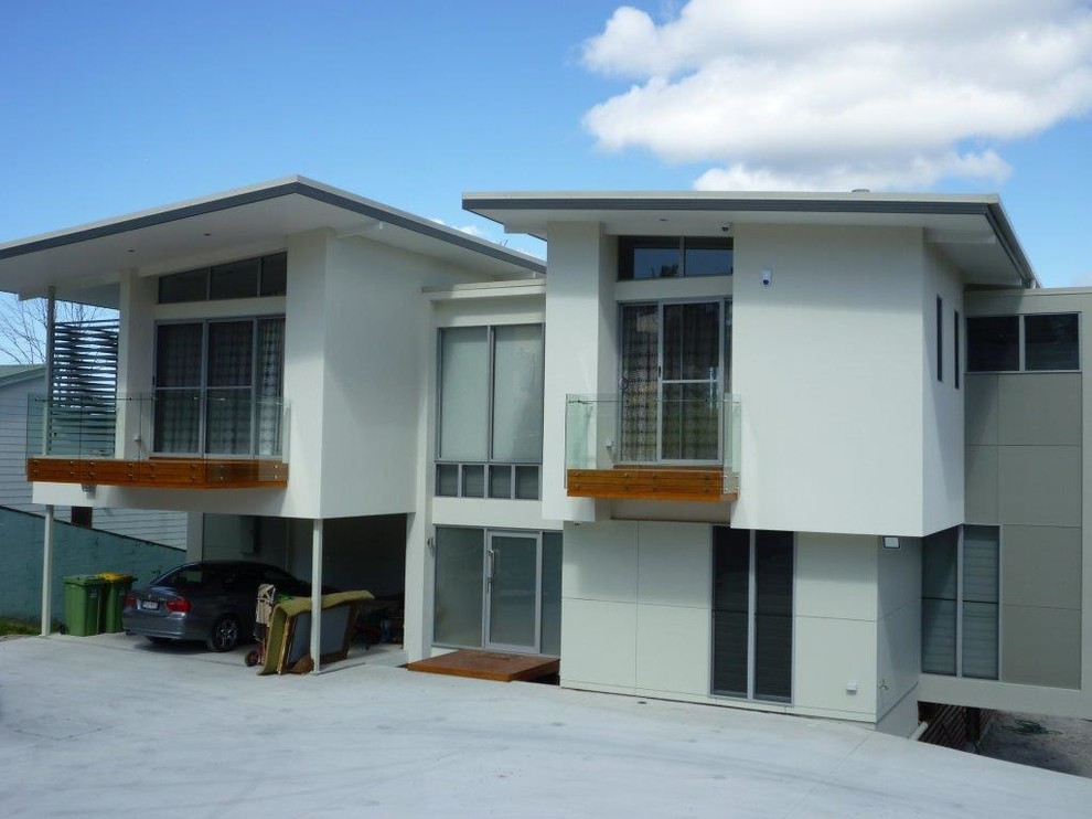 Contemporary exterior in Brisbane.