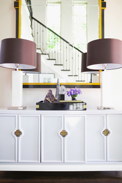 Transitional Luxe nyklassisk-entre