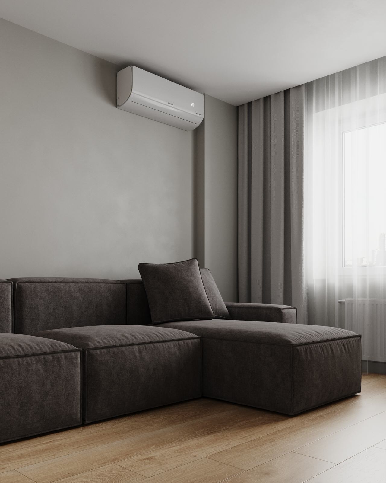 Дизайн проект квартиры 87м