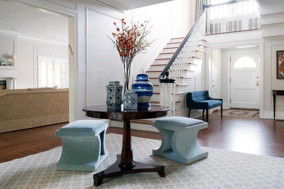 Inspiration for a timeless entryway remodel in Philadelphia