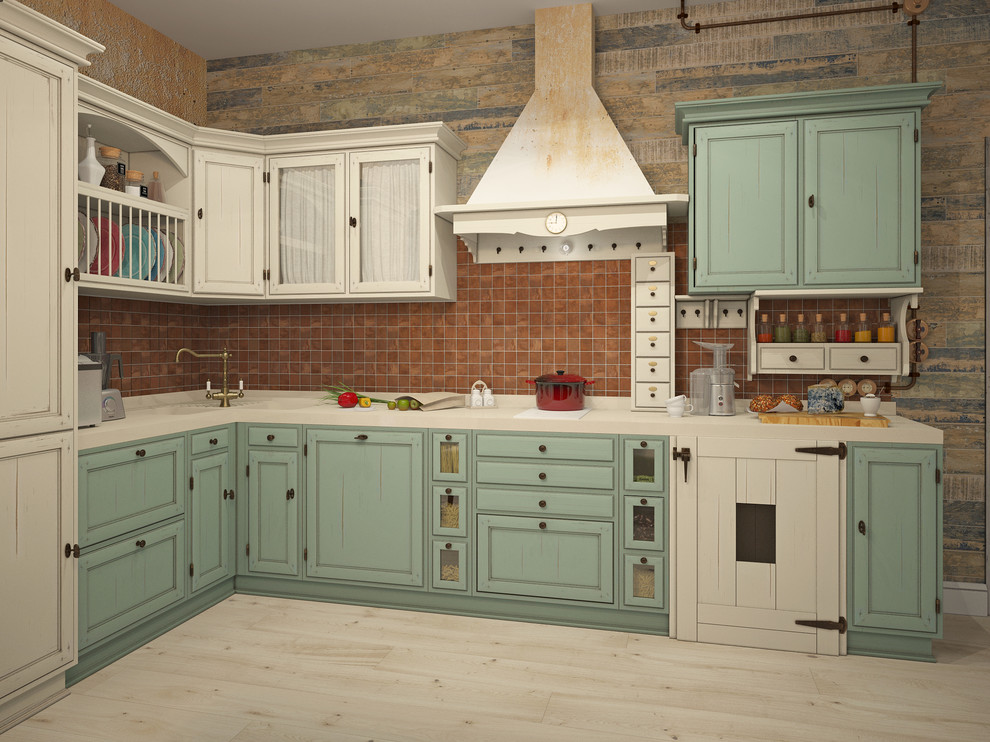 Кухня-гостиная в стиле "Рустик"