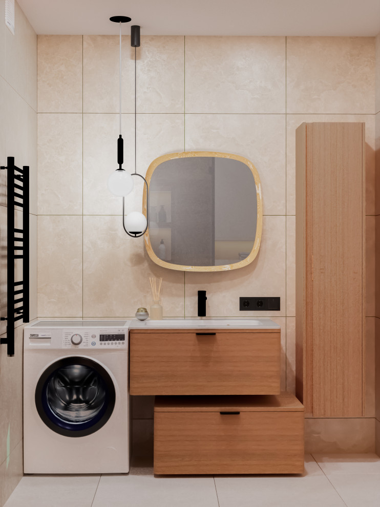 Однокомнатная квартира в смешанном стиле