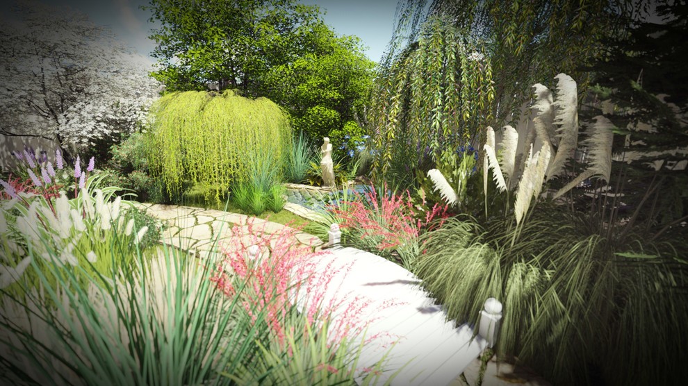 Частный двор. Площадь 20 соток