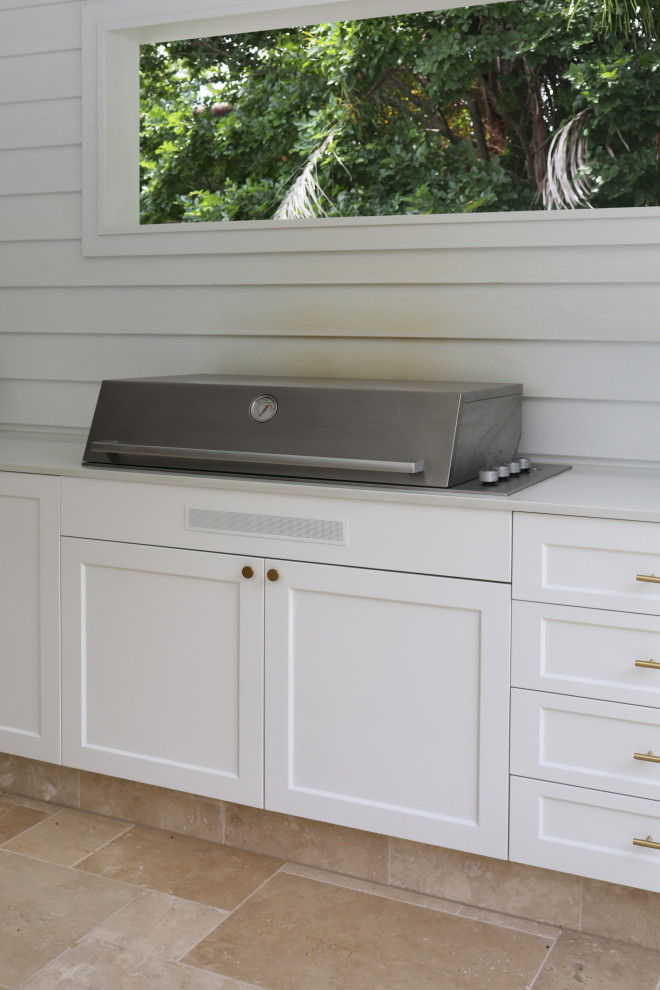 Photo of a beach style patio in Brisbane.