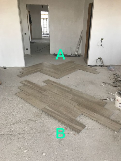 Gres effetto legno posa diagonale. mag gres o legno guida alla ... Posa pavimento diagonale
