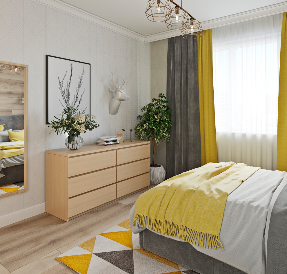 Дизайн двухкомнатной квартиры в скандинавском стиле