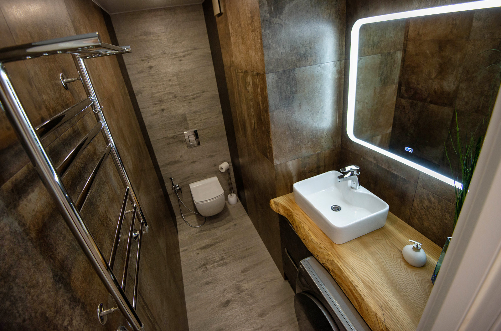 Санузел вагончиком)