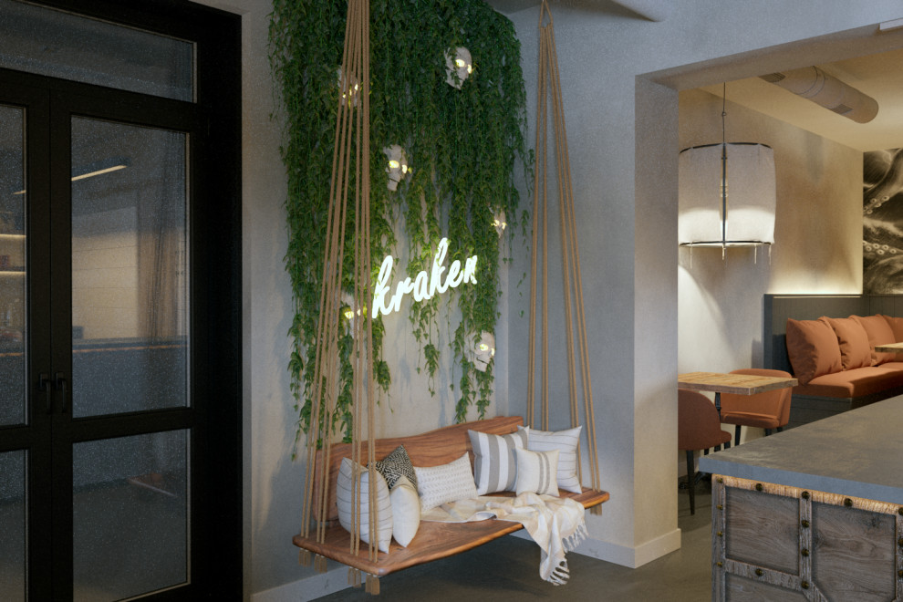 Кофейня Mrs.Smith / Визуализация