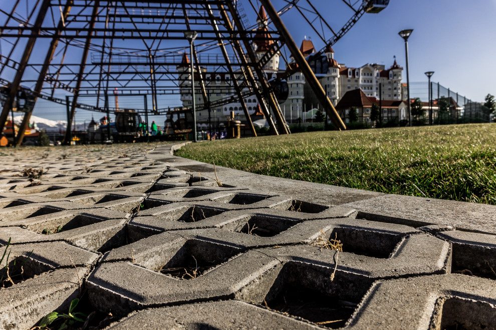 Примеры Тротуарного покрытия