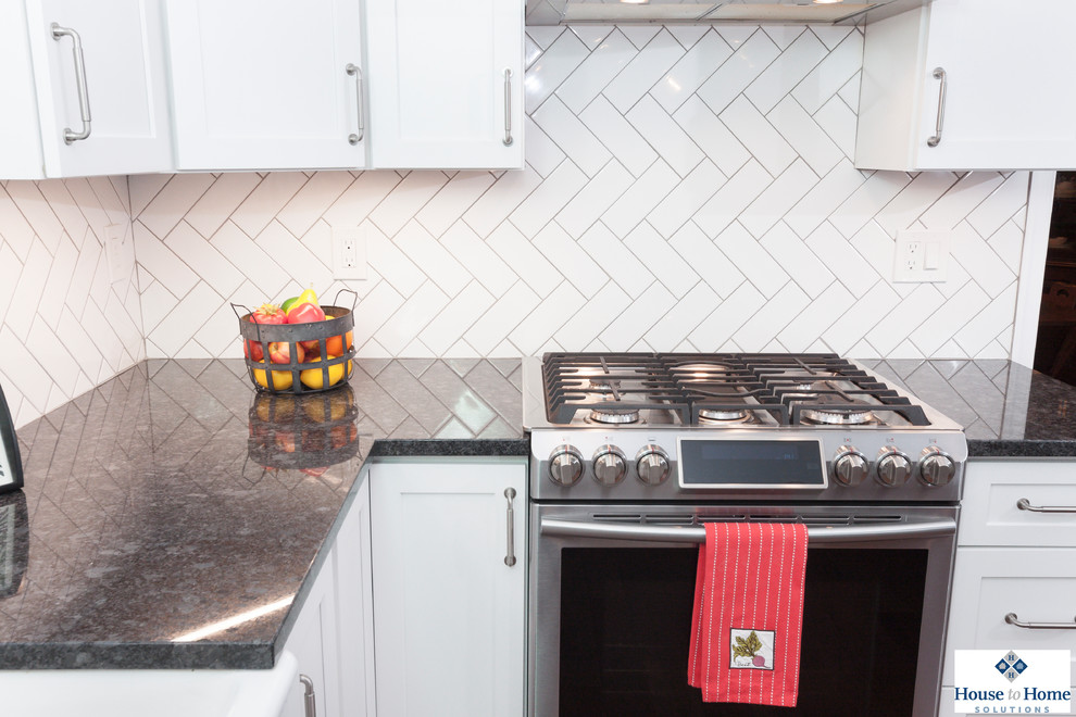 Transitional home design photo in DC Metro