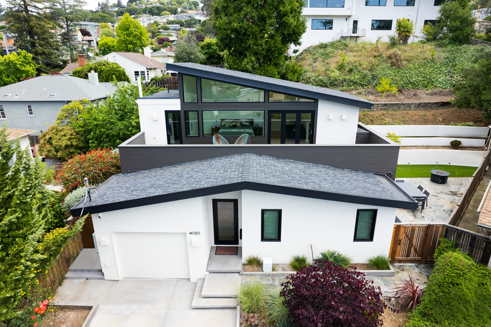 Oakland Hills Modern Addition | White Oak + Architectural Windows