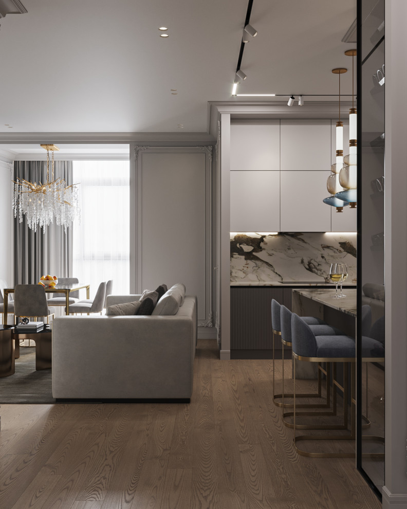 ЖК Маяк (3х комнатная квартира 98м2 г.Химки)