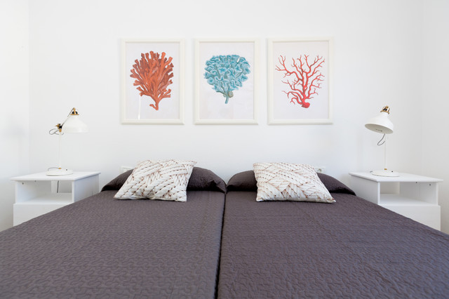 Casa de verano mediterranean-bedroom
