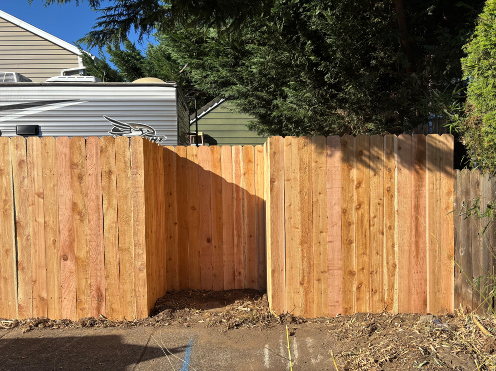 Dog-Eared Fence
