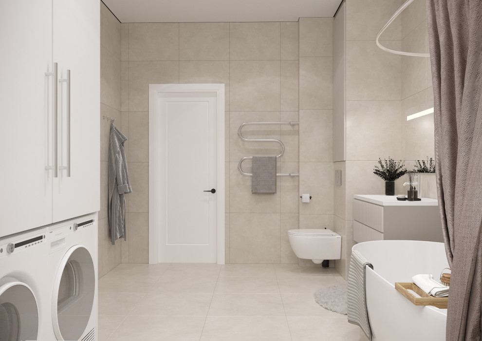 Квартира в современном стиле для молодой семьи