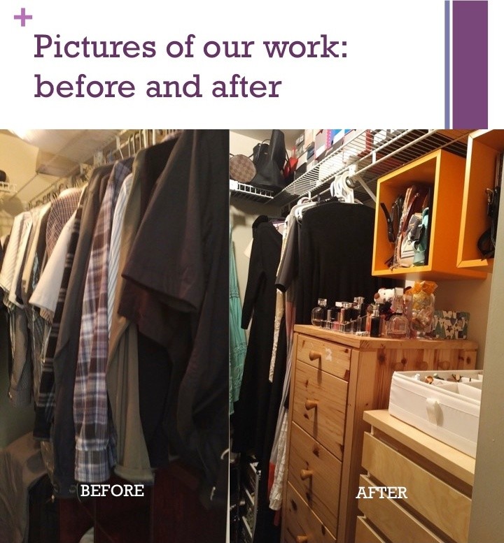 Before & After Closets