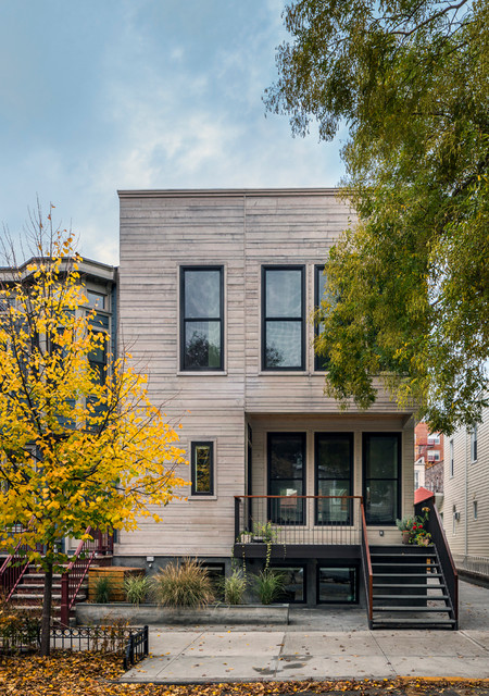 Brooklyn House contemporaneo-facciata