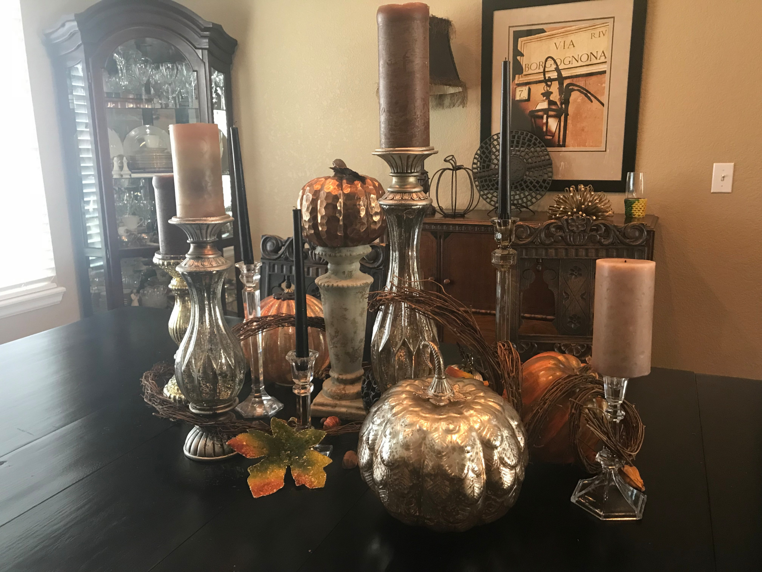 Fall Table decor