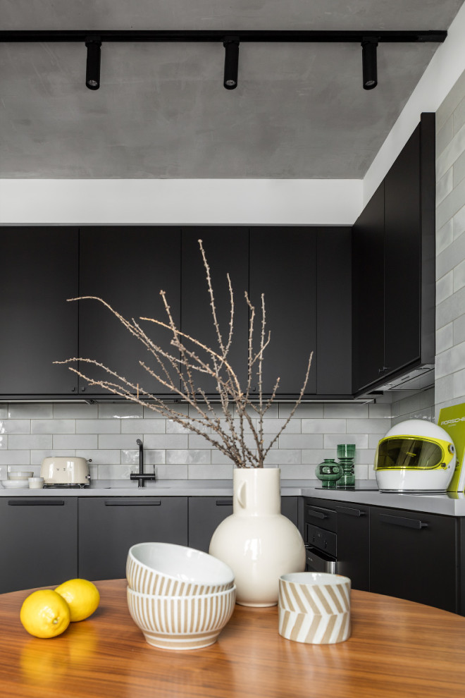 Современный интерьер квартиры-студии