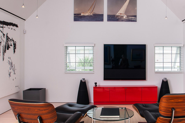 Windsor - Huryn Construction modern-wohnzimmer