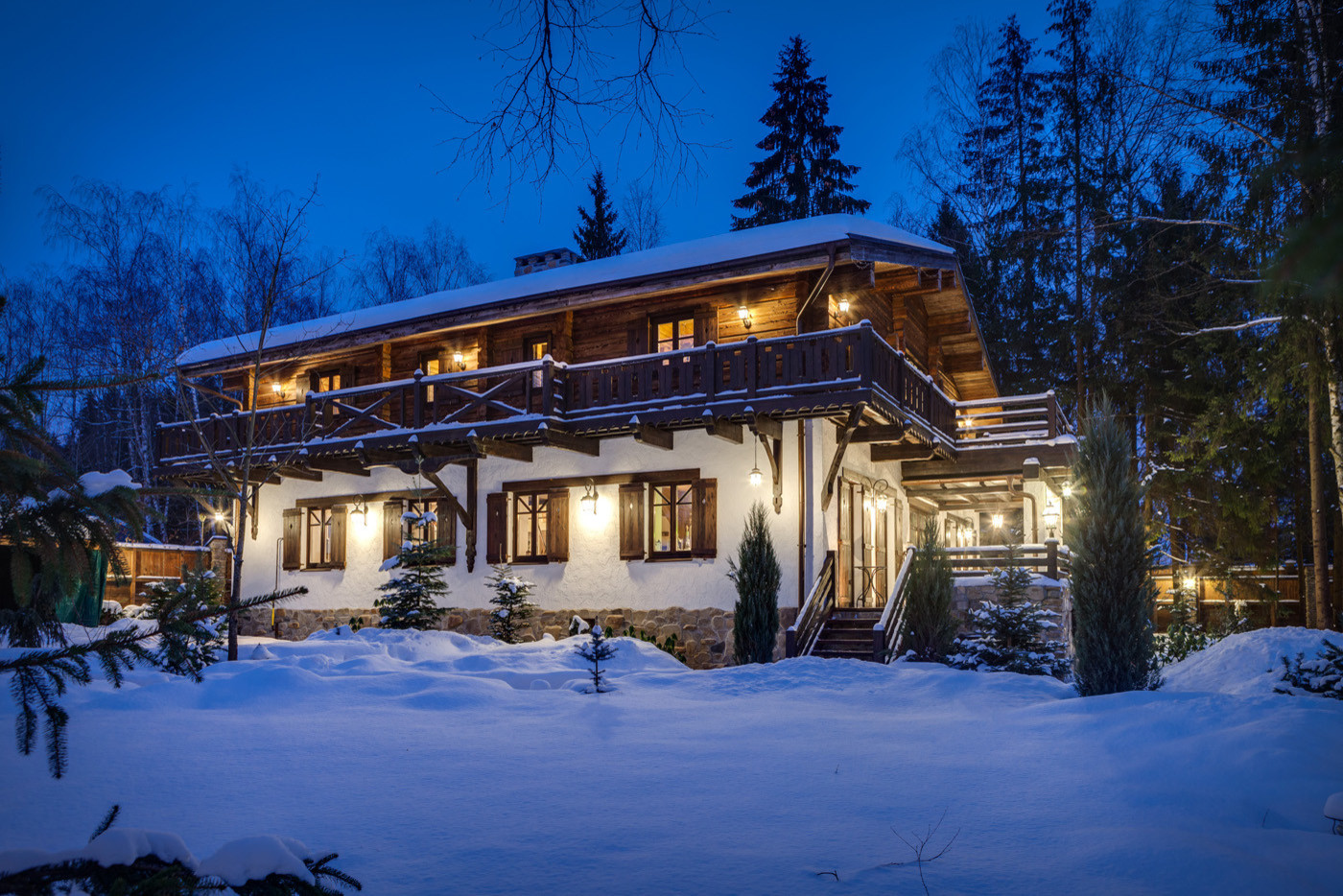 Большой дом  шале