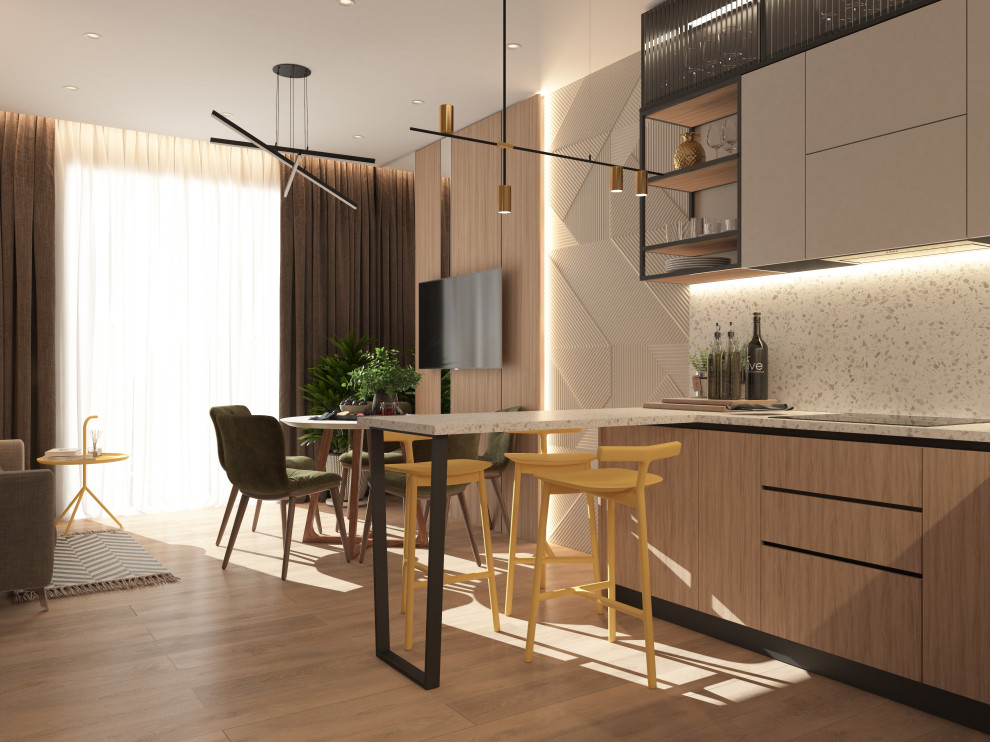 Дизайн - проект квартиры в ЖК "Ньютон"️