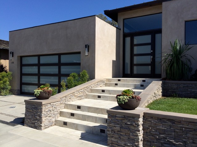 Matching Garage Door And Entry In Corona Del Mar California Modern Orange County By Tungsten Royce Custom Wood S Houzz Ie Matching Garage Door And Entry In, Matching Modern Garage Door And Front