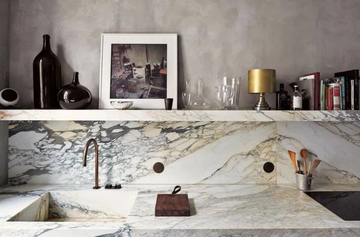 Inspiration for a transitional kitchen remodel in Atlanta