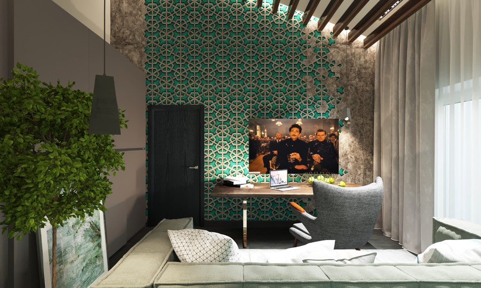 Двухэтажный таунхаус. Москва