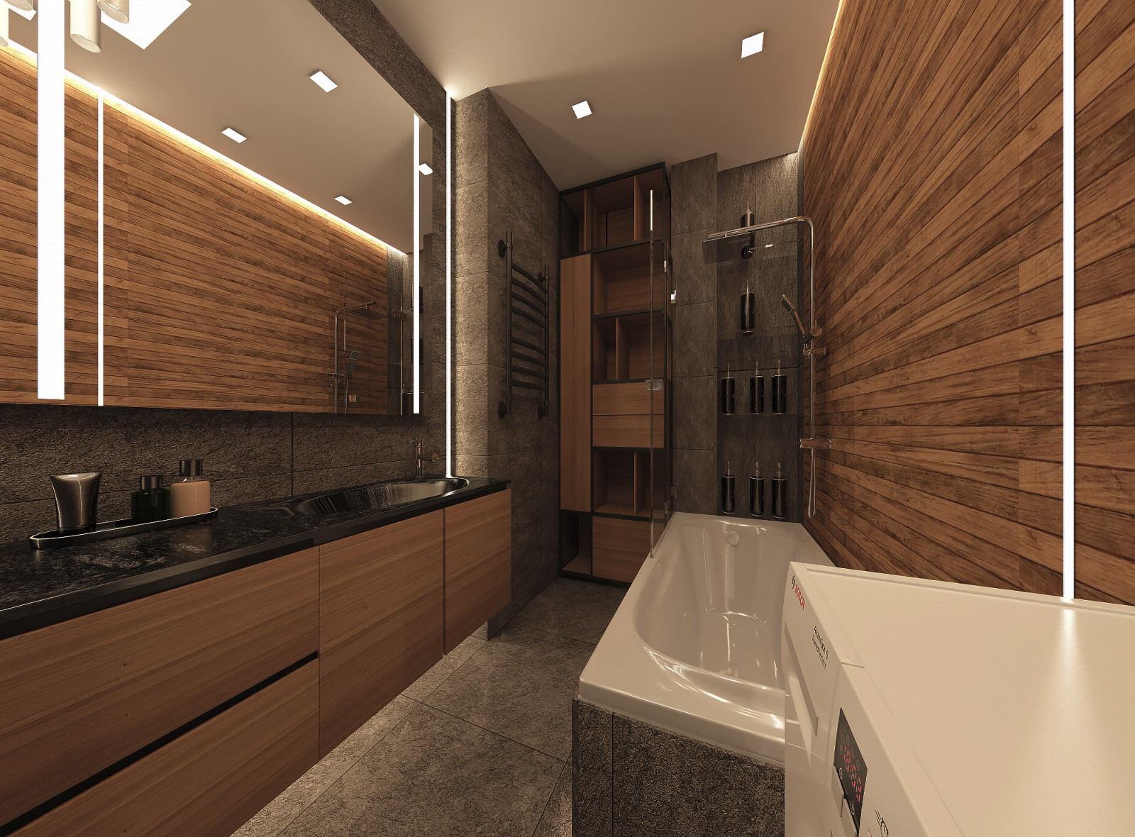 3-х комнатная квартира в современном стиле