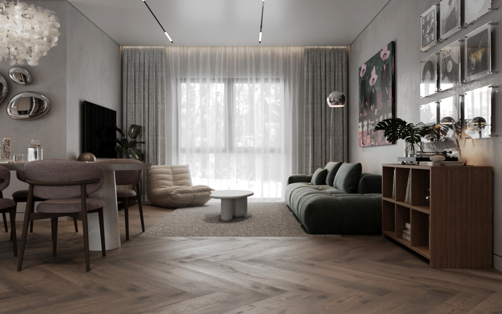 Эклектичный интерьер частного дома. г. Смоленск