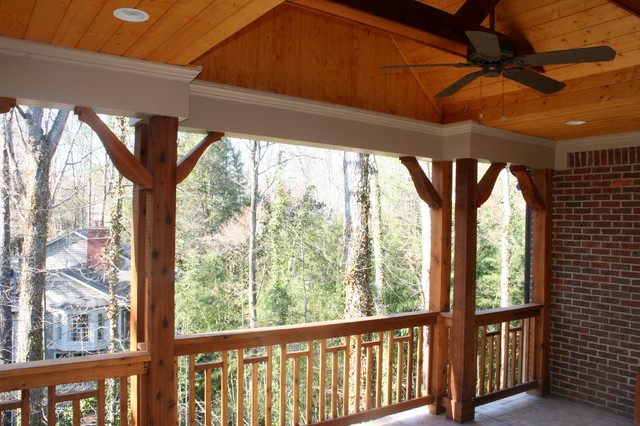 Custom Home-Bryn Maur traditional-verandah