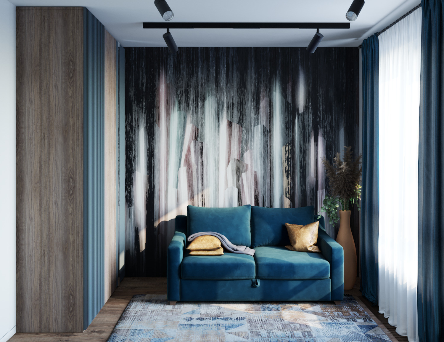 Двухкомнатная квартира с террасой в ЖК Четыре Горизонта