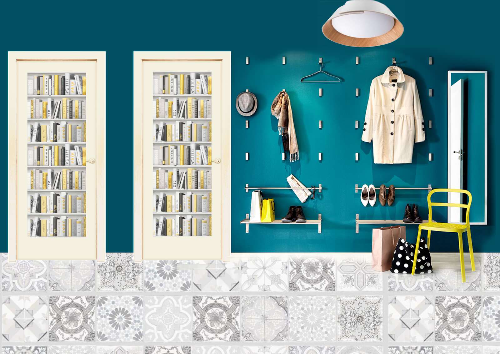 Квартира на ул. Радост в Варне. Коллажи