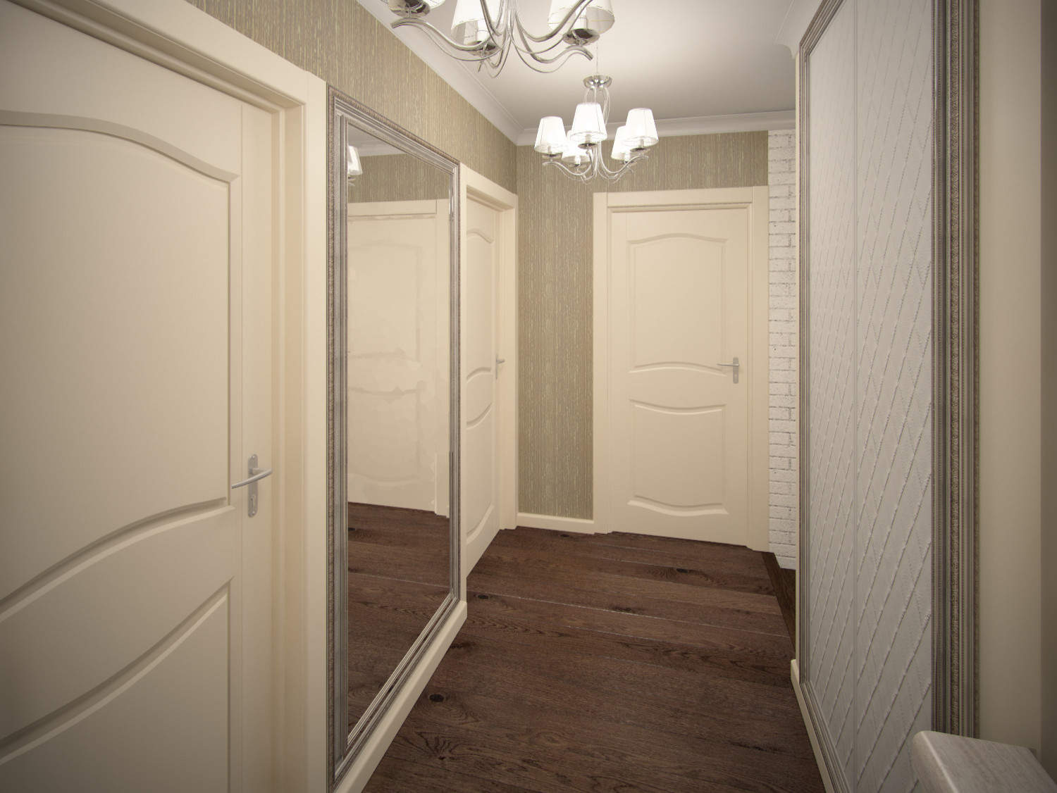 Коридор и лестница частного дома в г.Оренбург