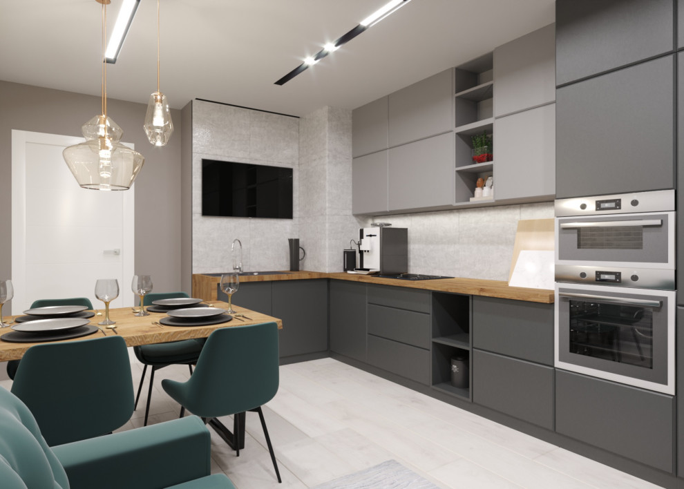 Кухня для молодой семьи ЖК Авиатор г.Саратов