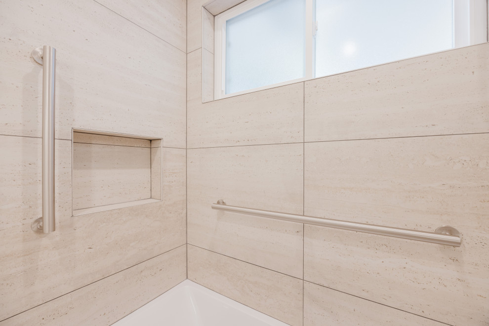 Linear Modern Two Toned Greyscale