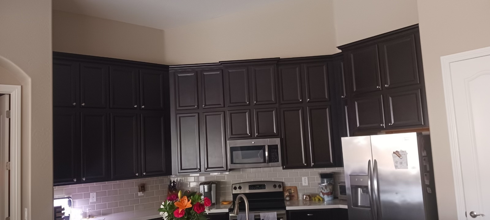 Kitchen Cabinetry Painted Black