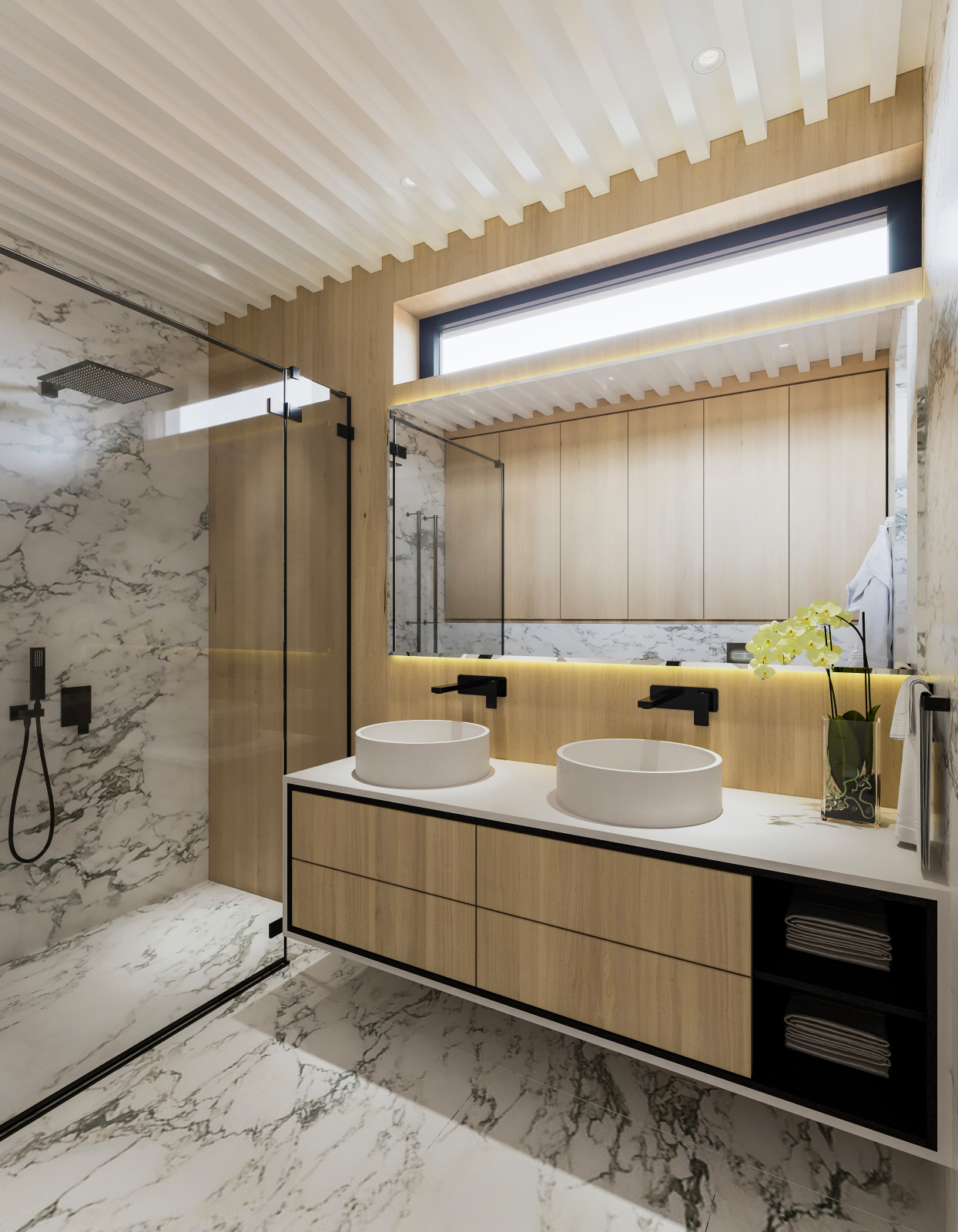 Интерьер дома в Осеченках