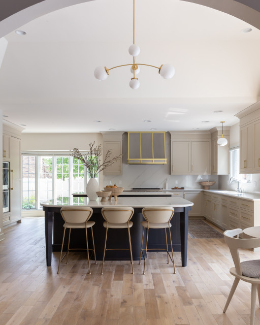 Modern European transitional-kitchen