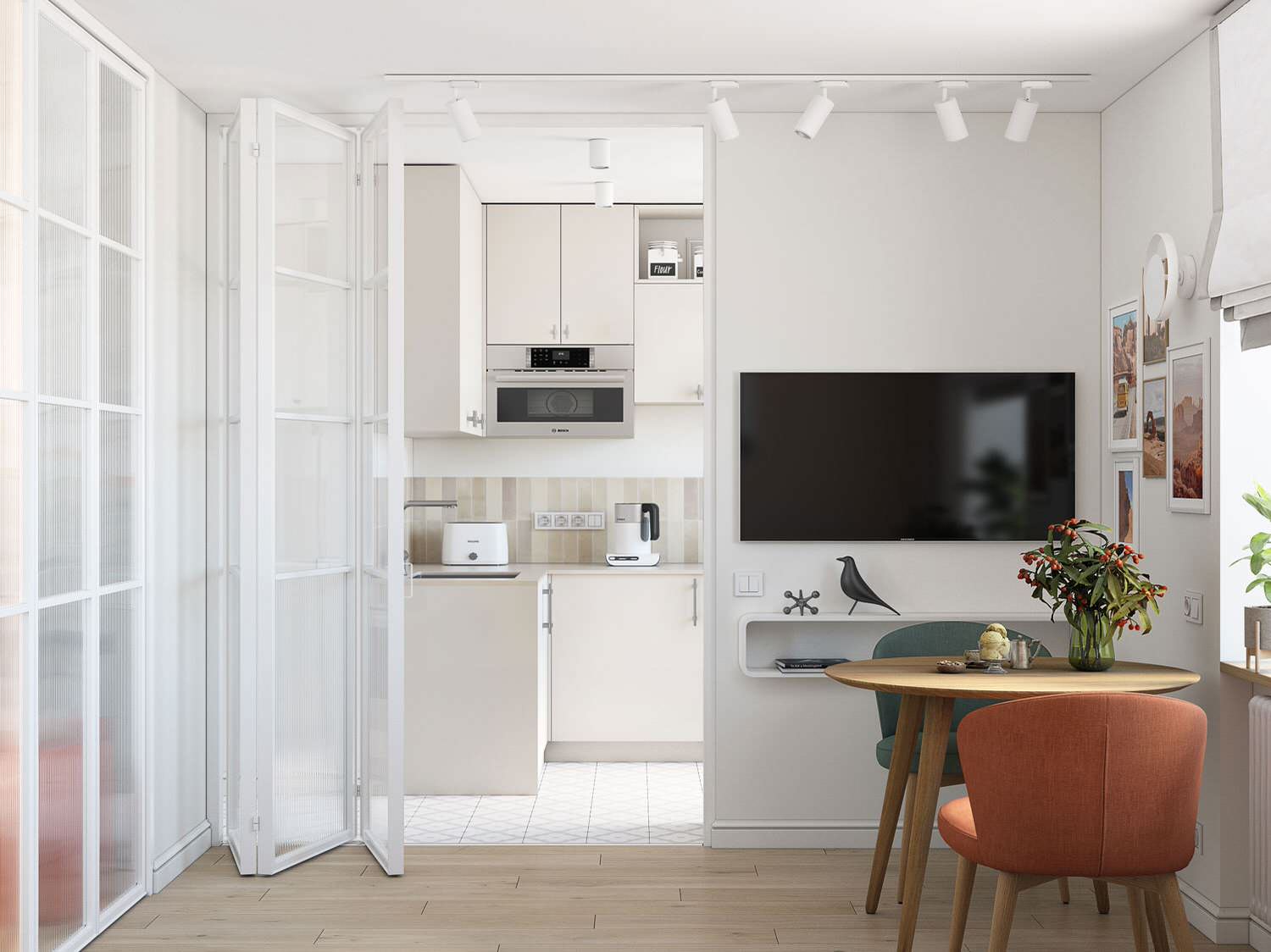 Кухня-гостиная