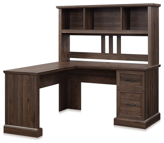 60 x 60 l shaped desk with hutch