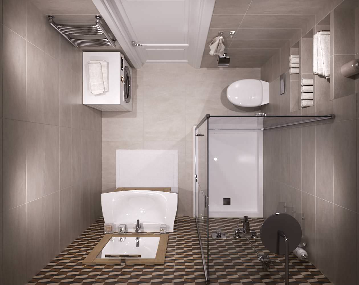 Проекты ванных комнат для магазина сантехники и плитки