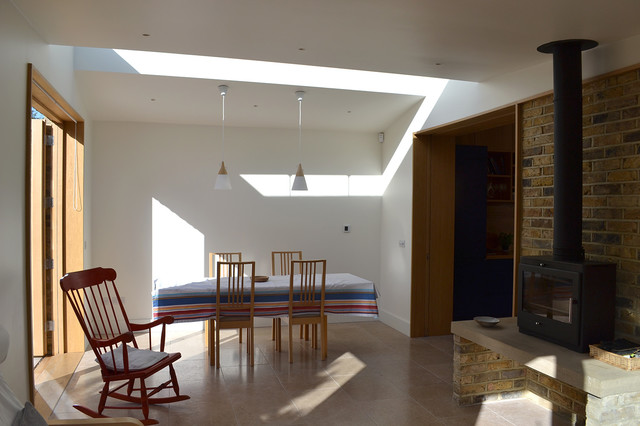 Streatham Common contemporary-vardagsrum