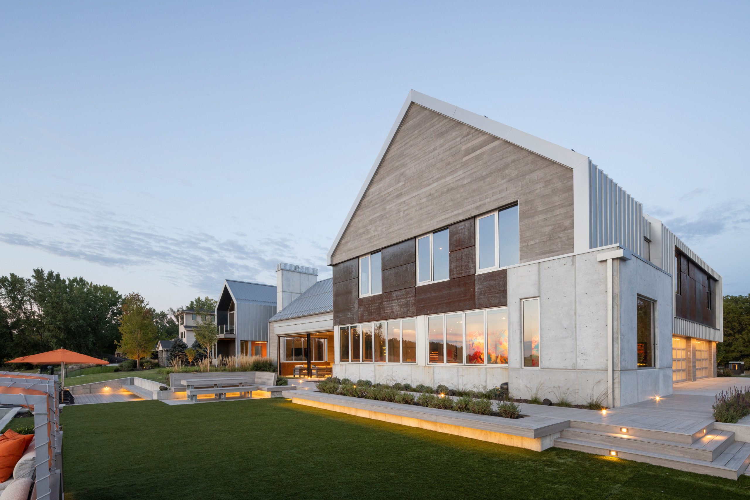 Industrial & Modern Lake Home | Custom Build