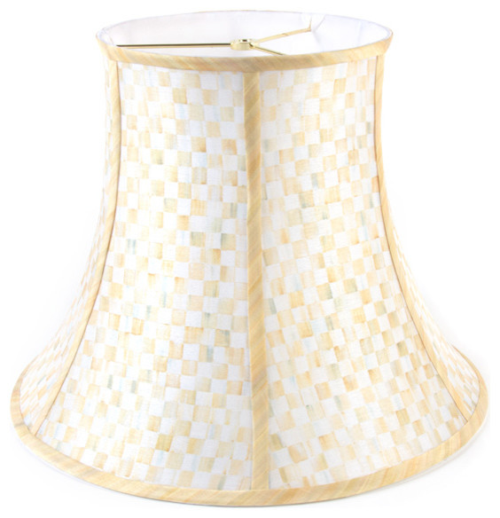 Parchment Check Shade Large Mackenzie Childs Eclectic Lamp Parchment Check Shade Large Mackenzie Childs